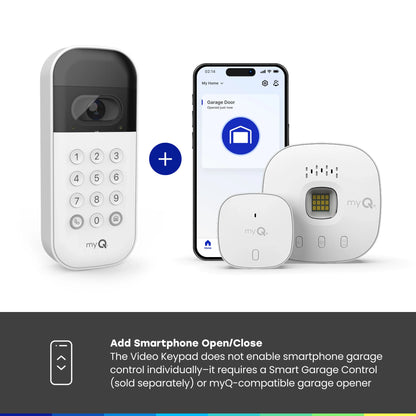Smart Video Keypad & Garage Control Bundle