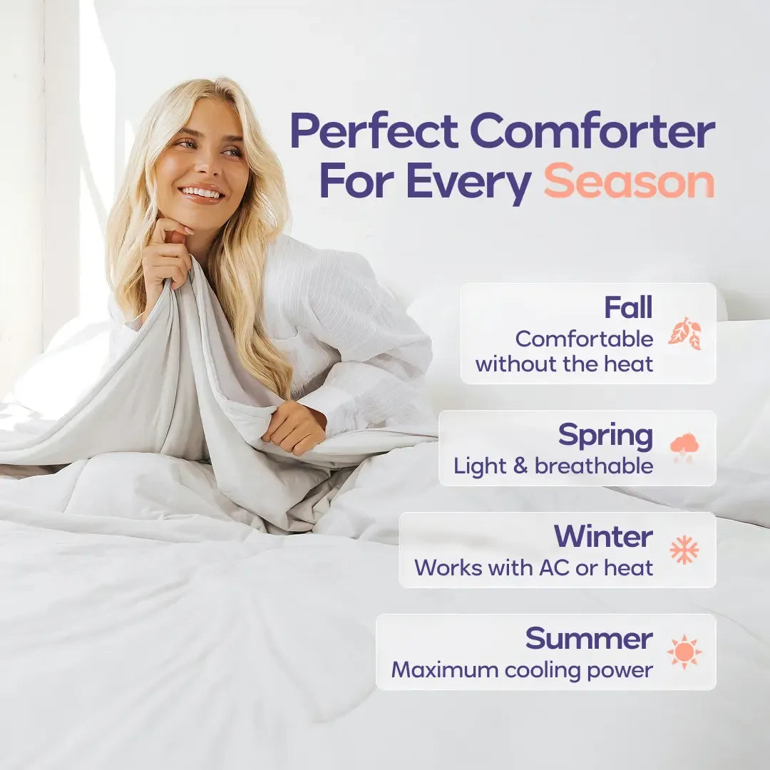 Mellow Sleep CloudCool Cooling Comforter