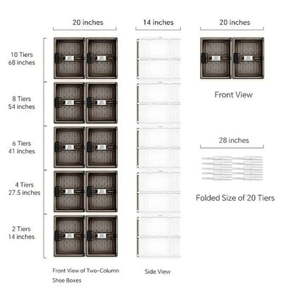 ONAIL Shoe Storage Box